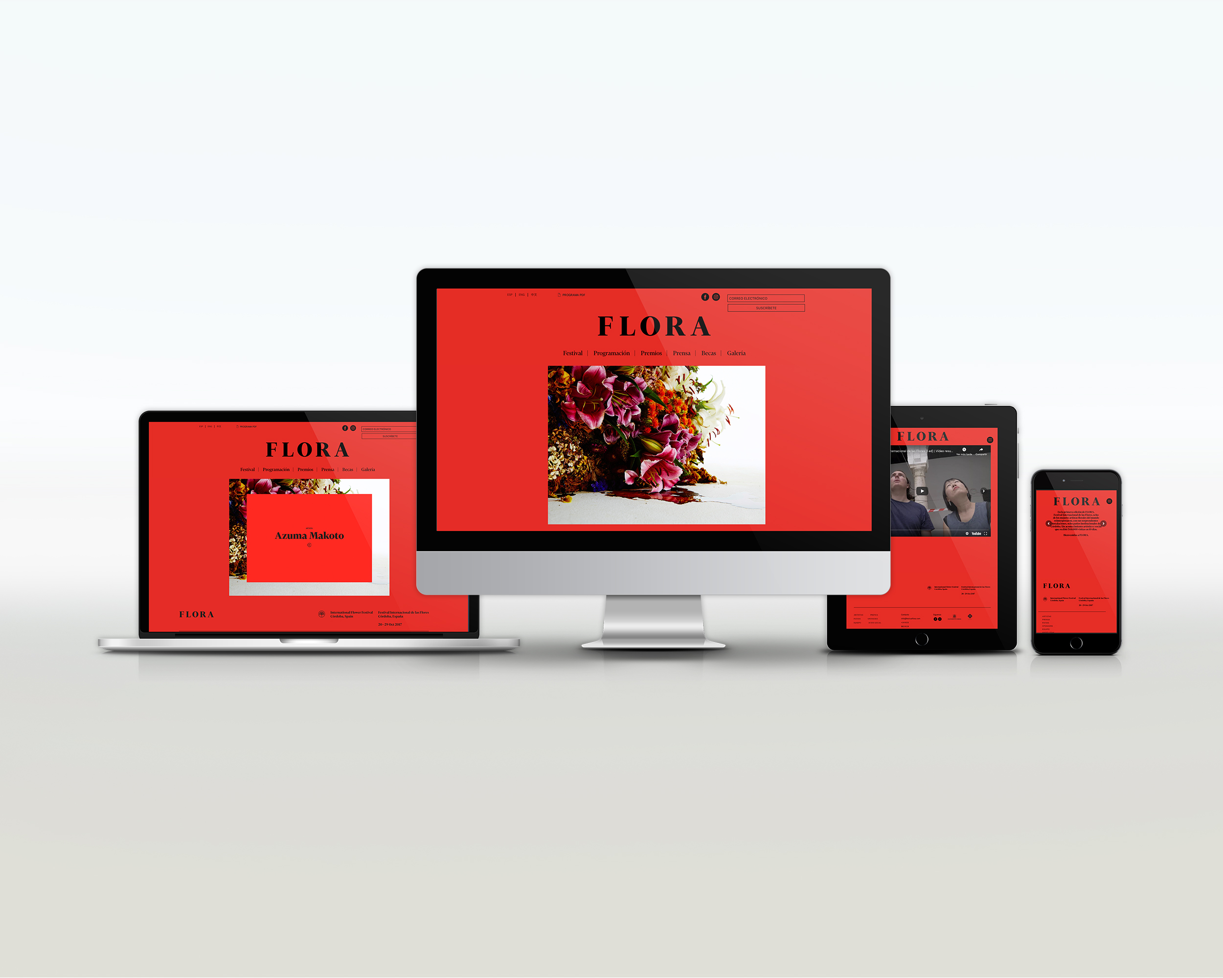 mock up flora